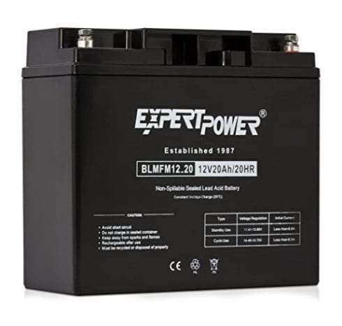 专家功率12伏20 AH EXP12200可充电SLA电池