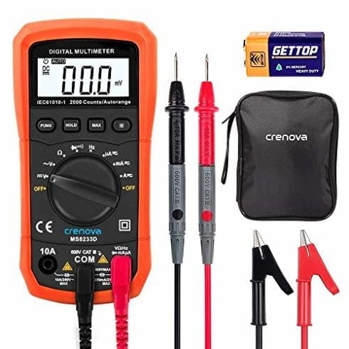 Crenova MS8233D自动测距数字万用表