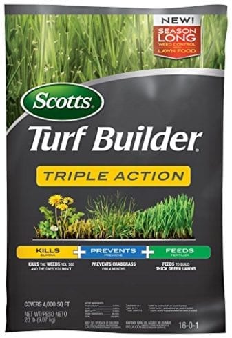 Scotts Turf Builder三重动作