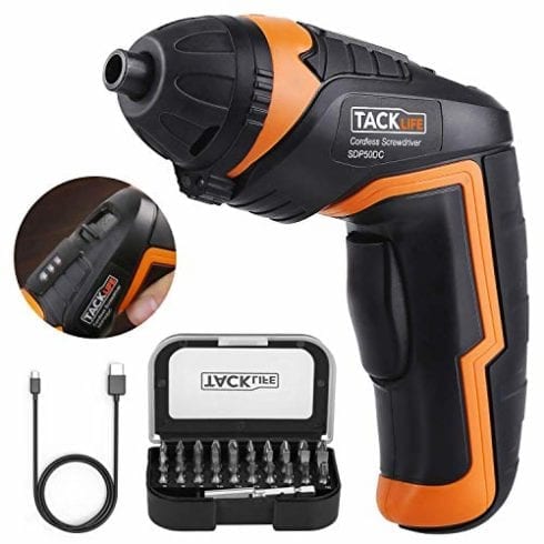 Tacklife SDP50DC可充电螺丝刀