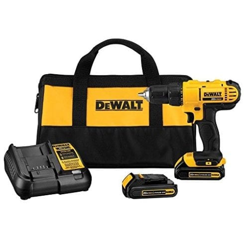 DEWALT DCD771C2紧凑型钻驱动器套件