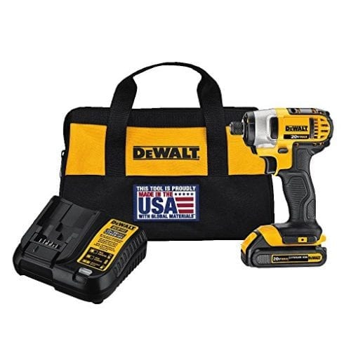 DEWALT DCF885C1 20V最大影响驱动器套件