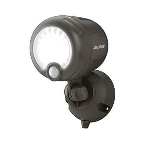 Beams先生电池经营的室外运动传感器灯