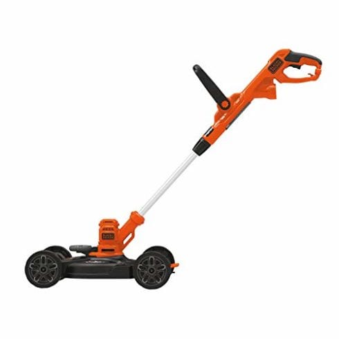 黑色+Decker Besta512cm 3in1紧凑型电割草机