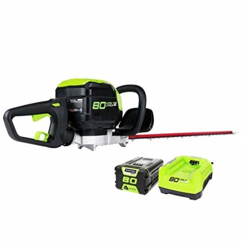 GreenWorks 22372无绳树篱修剪器