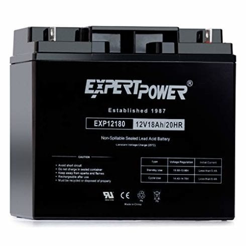 Expertpower EXP12180 12V 18AH铅酸电池