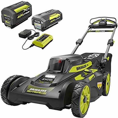 Ryobi Ry401120-y 40V无刷20英寸自行割草机